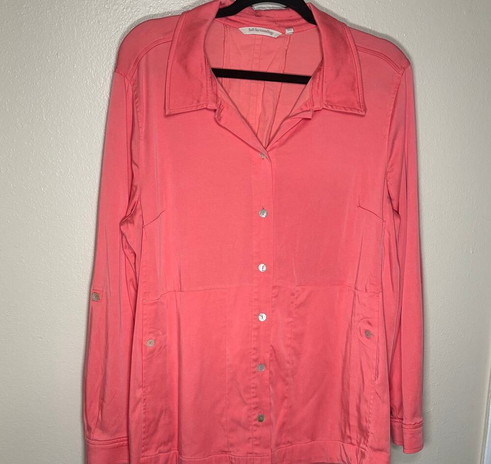 Soft surroundings blouse XL